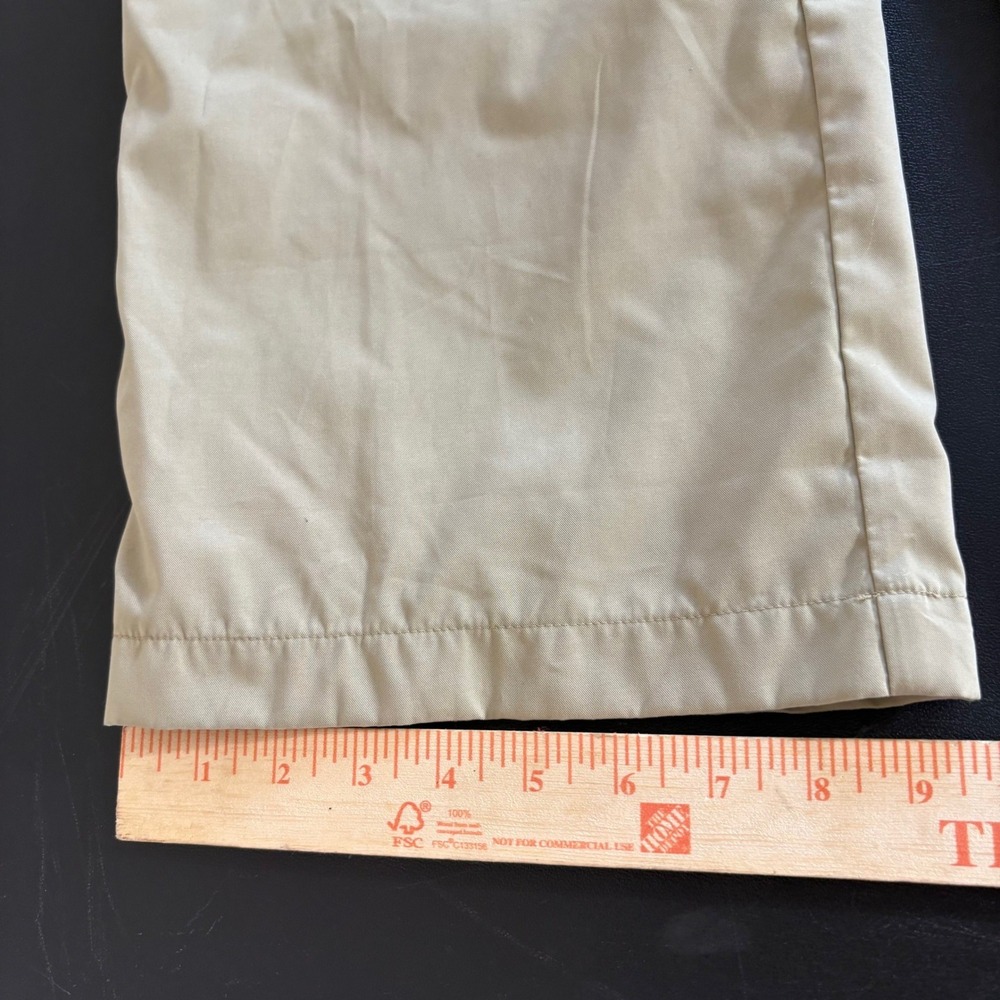 Y2K Nike Wide Leg Lightweight Hiking Pants Womens Size M Tan Gorpcore Utility - Picture 15 of 16